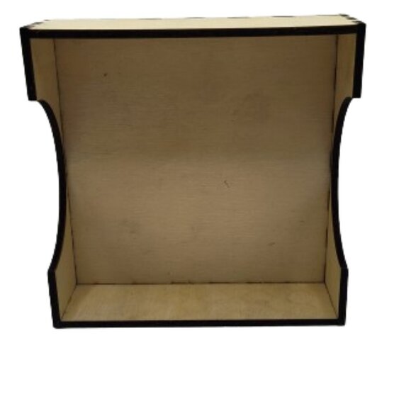 4 Inch Black Coasters Stone Coaster Set, Laser Engraving "Butterfly" Set of 4 - Picture 7 of 10